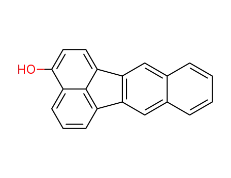 Molecular Structure of 100516-18-5 (Benzo[k]fluoranthen-3-ol)