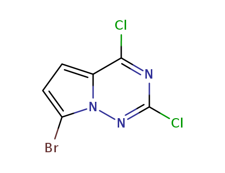 7-Bromo-2,4-dichloropyrrolo[2,1-f][1,2,4]triazine 1008112-03-5