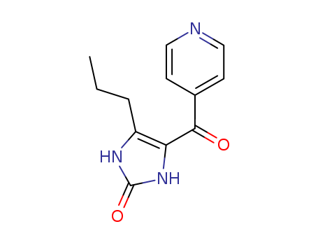2H-IMIDAZOL-2-ONE,1,3-DIHYDRO-4-PROPYL-5-(PYRIDIN-4-YLCARBONYL)-