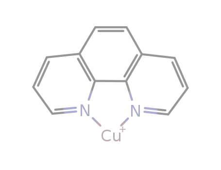 Molecular Structure of 100994-51-2 (1,10-phenanthroline, copper(1+) salt (1:1))