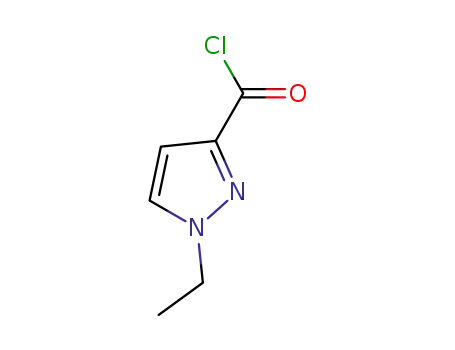 Molecular Structure of 1006471-16-4 (1-ethyl-1H-pyrazole-3-carbonyl chloride)