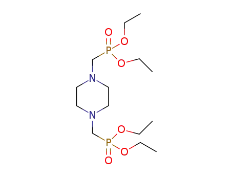 Molecular Structure of 101098-23-1 (Piperazine, 1,4-bis(diethylphosphonatomethyl)-)