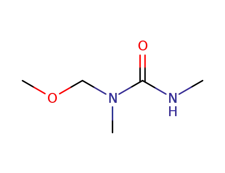 Molecular Structure of 21115-51-5 (N-methoxymethyl-N,N'-dimethylurea)