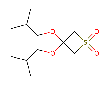 Thietane,3,3-bis(2-methylpropoxy)-, 1,1-dioxide