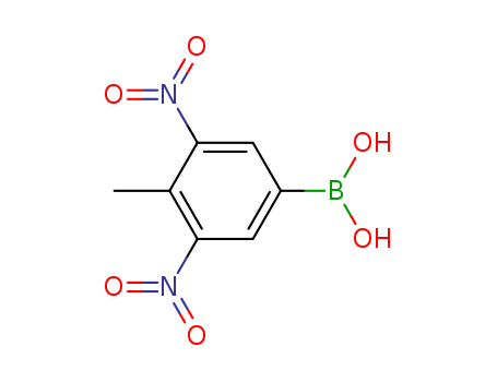 p-Tolueneboronic acid,3,5-dinitro- (8CI)