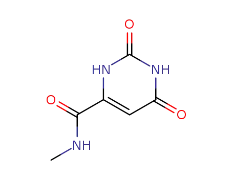 4-피리미딘카르복사미드, 1,2,3,6-테트라하이드로-2,6-디옥소-N-메틸-