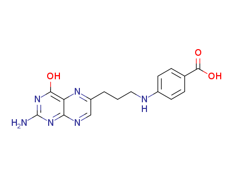 Benzoic acid,4-[[3-(2-amino-3,4-dihydro-4-oxo-6-pteridinyl)propyl]amino]- cas  10083-98-4