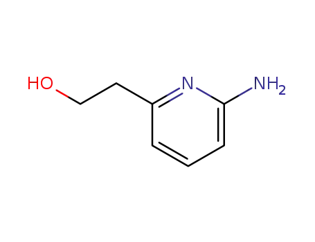 Molecular Structure of 101012-00-4 (2-Pyridineethanol,6-amino-(6CI,9CI))