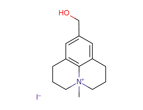 1H,5H-벤조(ij)퀴놀리지늄, 2,3,6,7-테트라하이드로-9-(하이드록시메틸)-4-메틸-, 요오드화물