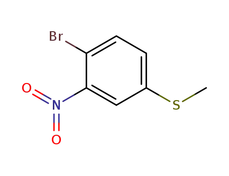 Molecular Structure of 10079-53-5 (4-BROMO-3-NITROANISOLE)