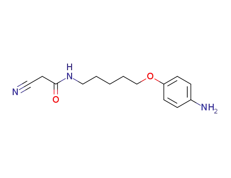 N-[5-(4-aminophenoxy)pentyl]-2-cyanoacetamide