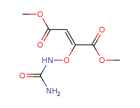 Molecular Structure of 77094-89-4 (ureidoxyfumarate de methyle)