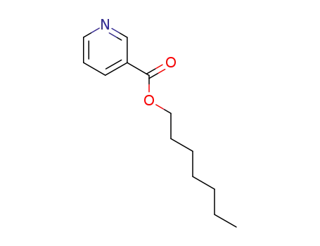 Molecular Structure of 100618-60-8 (heptyl pyridine-3-carboxylate)
