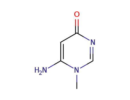 Molecular Structure of 100516-75-4 (4(1H)-Pyrimidinone,6-amino-1-methyl-(6CI))