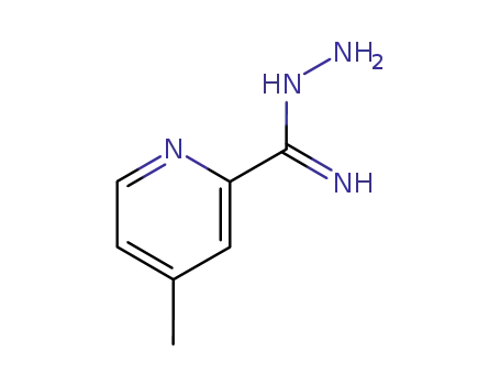 2-Pyridinecarboximidic  acid,  4-methyl-,  hydrazide