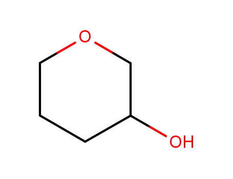 Molecular Structure of 100937-76-6 (2H-Pyran-3-ol, tetrahydro-, (R)-)