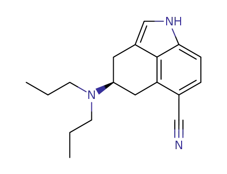 (R)-4-Dipropylamino-1,3,4,5-tetrahydro-benzo[cd]indole-6-carbonitrile