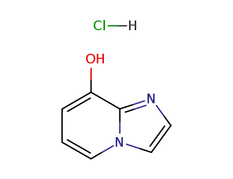 Molecular Structure of 100592-11-8 (8-Hydroxyimidazo[1,2-a]pyridine, HCl)