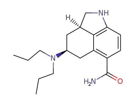 (2aR,4S)-4-Dipropylamino-1,2,2a,3,4,5-hexahydro-benzo[cd]indole-6-carboxylic acid amide