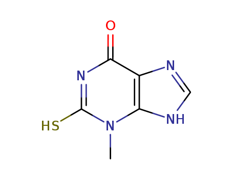 6H-Purin-6-one,1,2,3,9-tetrahydro-3-methyl-2-thioxo-