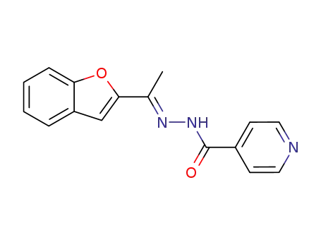 N'-[1-(1-benzofuran-2-yl)ethylidene]isonicotinohydrazide