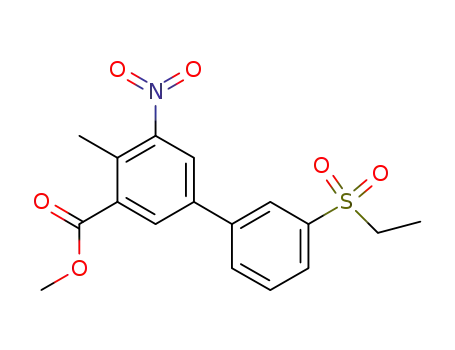 메틸 3'-(에틸술포닐)-4-메틸-5-니트로비페닐-3-카르복실레이트