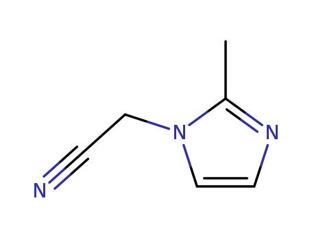 1H-Imidazole-1-acetonitrile,2-methyl-(9CI)