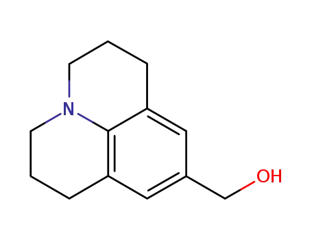 Molecular Structure of 101077-18-3 (2,3,6,7-Tetrahydro-1H,5H-benzo[ij]quinolizine-9-methanol)