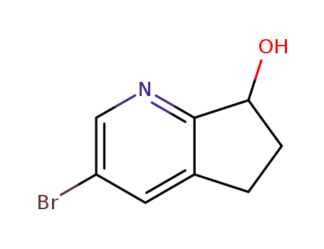3-bromo-6,7-dihydro-5H-cyclopenta[b]pyridin-7-ol