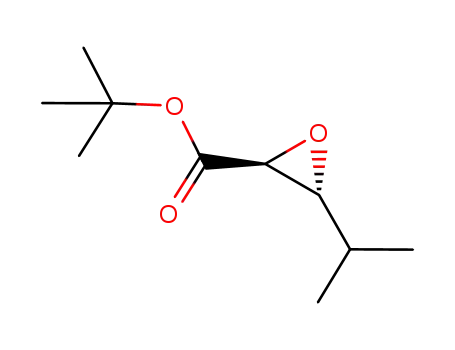 tert-butyl (E)-3-isopropyl-oxirane-2-carboxylate