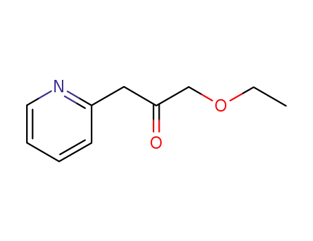 Molecular Structure of 101168-47-2 (1-METHOXY-3-PYRIDIN-2-YL-PROPAN-2-ONE)