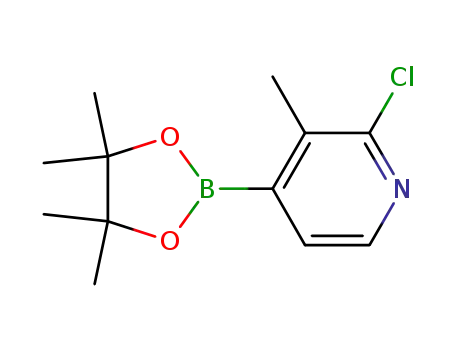2-CHLORO-3-METHYLPYRIDINE-4-BORONIC ACID PINACOL ESTER