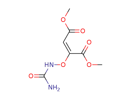 Molecular Structure of 77094-88-3 (ureidoxymaleate de methyle)