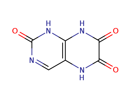 2,6,7(1H)-Pteridinetrione, 3,5-dihydro-