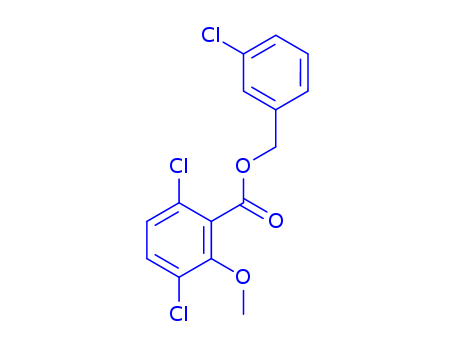 Benzoic acid,3,6-dichloro-2-methoxy-, (3-chlorophenyl)methyl ester