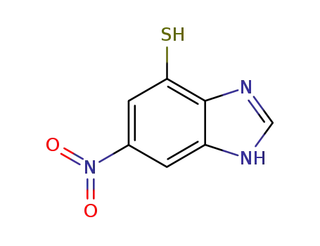4-Benzimidazolethiol,6-nitro-(6CI)