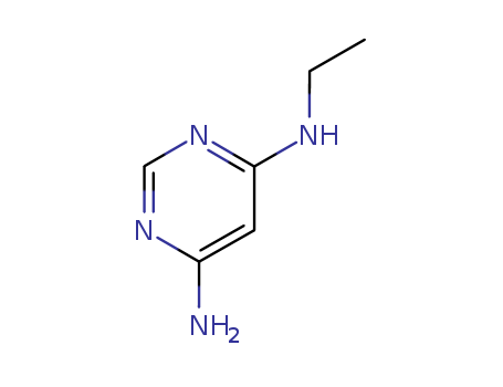 Pyrimidine, 4-amino-6-ethylamino- (6CI)