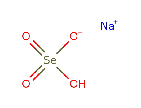 Selenic acid, monosodium salt