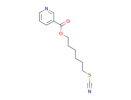 6-thiocyanatohexyl pyridine-3-carboxylate