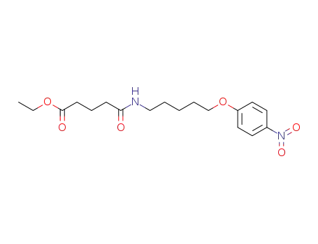 <i>N</i>-[5-(4-nitro-phenoxy)-pentyl]-glutaramic acid ethyl ester