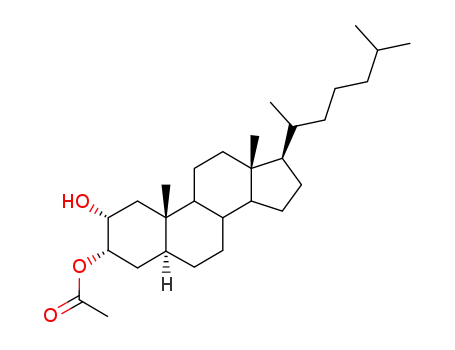 Acetic acid (2R,3S,5S,10S,13R,17R)-17-(1,5-dimethyl-hexyl)-2-hydroxy-10,13-dimethyl-hexadecahydro-cyclopenta[a]phenanthren-3-yl ester