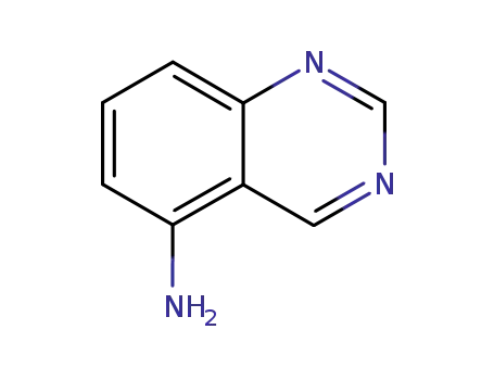 Molecular Structure of 101421-71-0 (Quinazoline, 5-amino- (6CI))