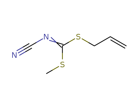 Carbonimidodithioicacid, cyano-, methyl 2-propenyl ester (9CI) cas  10191-69-2
