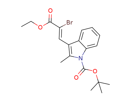 Best price/ N-Boc-3-(2-bromo-2-ethoxycarbonylvinyl)-2-methylindole  CAS NO.1017968-66-9