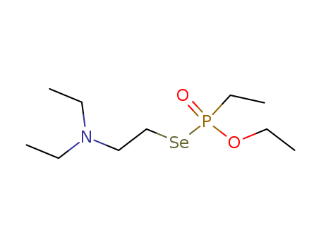 Phosphonoselenoic acid,ethyl-, Se-[2-(diethylamino)ethyl] O-ethyl ester (8CI,9CI)