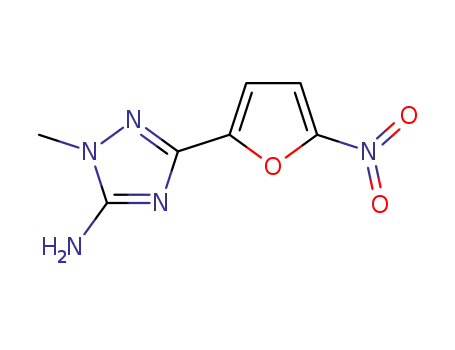 1-Methyl-3-(5-nitrofuran-2-yl)-1h-1,2,4-triazol-5-amine