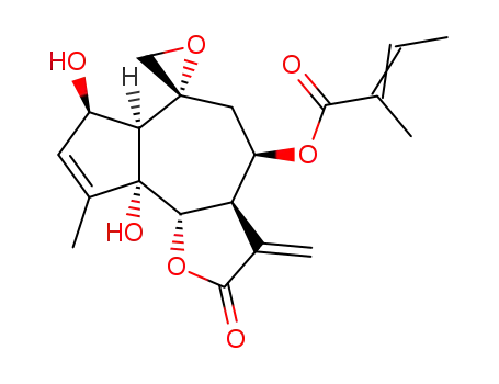 Molecular Structure of 10191-01-2 (Euparotin)