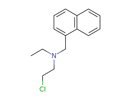 1-Naphthalenemethanamine, N-(2-chloroethyl)-N-ethyl-