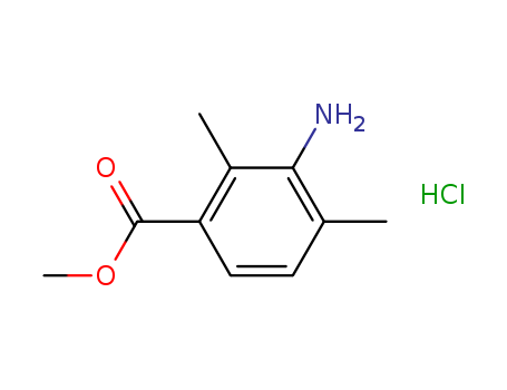 METHYL 3-AMINO-2,4-DIMETHYLBENZOATE HYDROCHLORIDE  CAS NO.24812-88-2