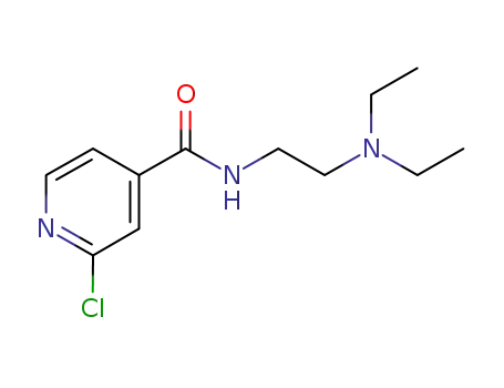 2-chloro-N-[2-(diethylamino)ethyl]pyridine-4-carboxamide